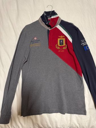 Aeronautica Militare *Poloshirt Langarm* Grösse  -XL