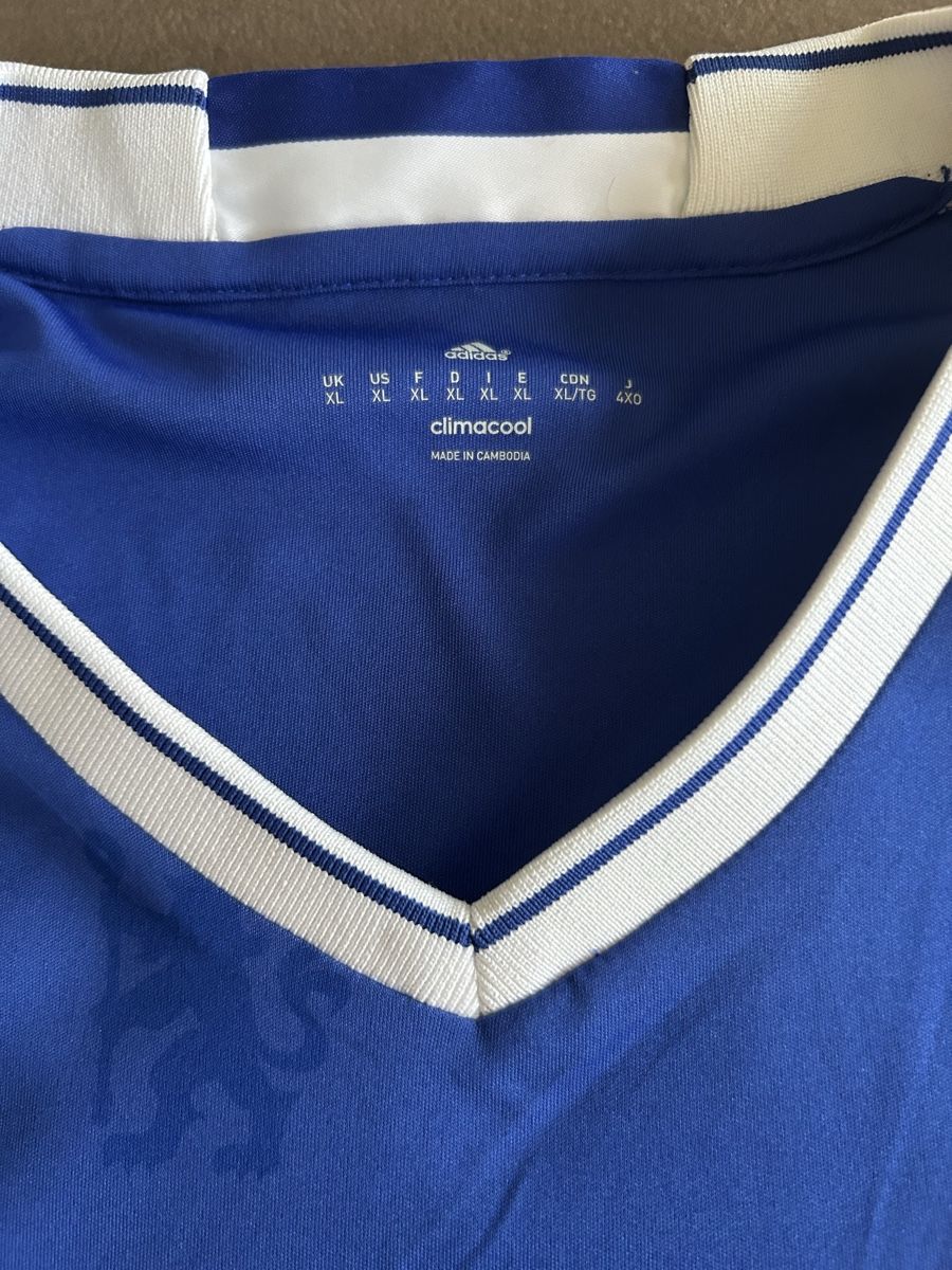 Adidas Canottiere & Pantaloni: Maillot de Chelsea 2016/17 – Usato da Courgenay venduto da mar_w26c 2