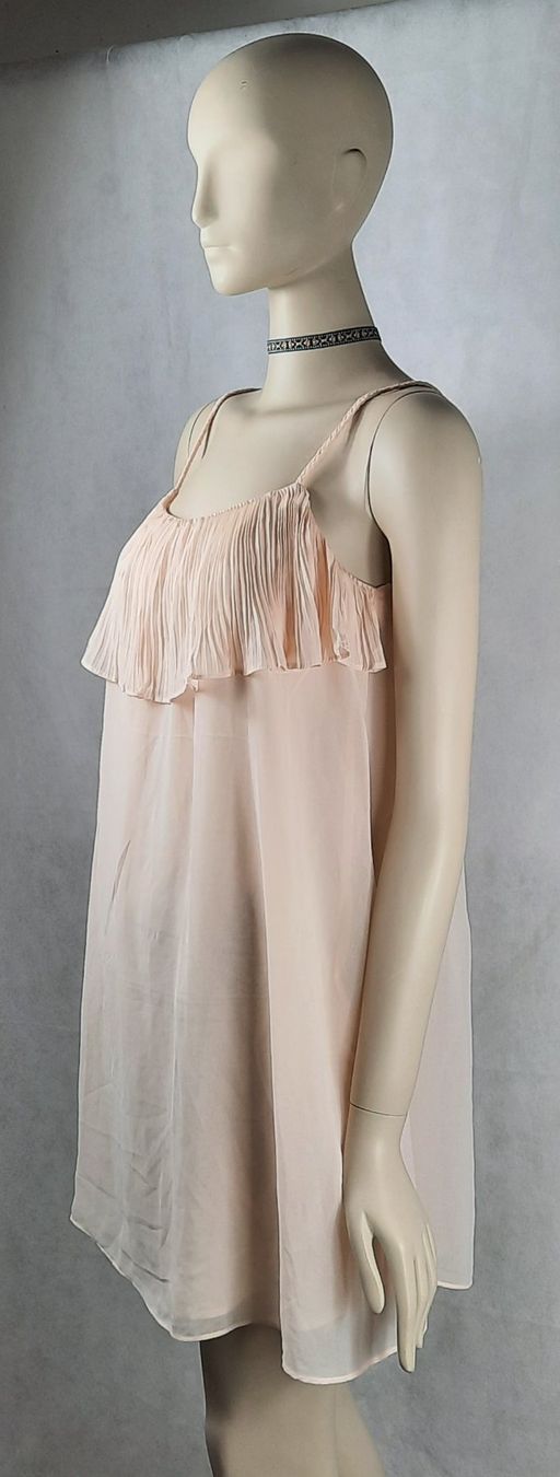 H&M Tops: H&M Lange Volant Top Rosa Gr. 36 – Neu (gemäss Beschreibung) aus Seuzach von VT-Collections2 3