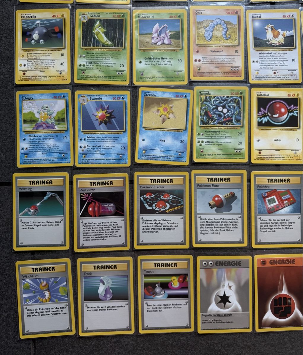 Pokémon Carte collezionabili: Pokémon Karten Basis Set Common/Uncommen Komplett – Usato da Zürich venduto da cENS0R 4