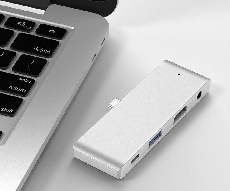 Adapter: Adaptateur ipad pro macbook Type C à HDMI 4K/PD/jack3.5/ – Neu und originalverpackt aus Morges von DigiAC 1