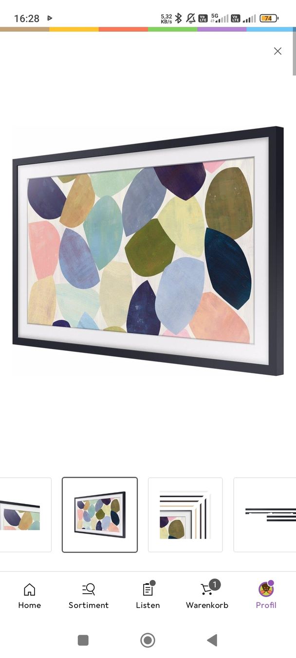 Televisori: Samsung The Frame Wechselrahmen 32" schwarz – Nuovo e nell'imballaggio originale da ostermundigen venduto da ks1haeni