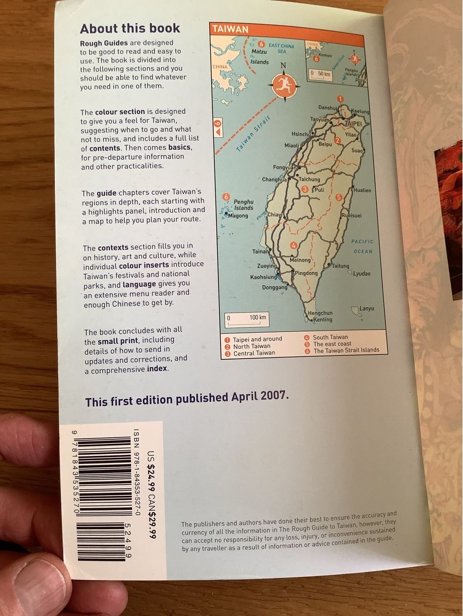 Libri: Taiwan – Usato da Sarnen venduto da hhu59 2