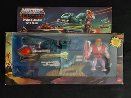 Prince Adam & Sky Sled motu origins 