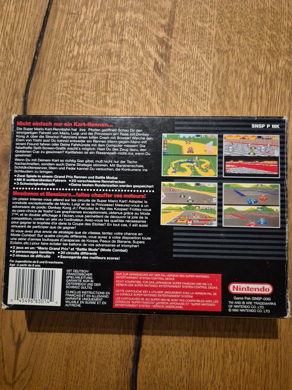 Nintendo Giochi: Super Mario Kart SNES OVP – Usato da Pratteln venduto da RETRO1989 1