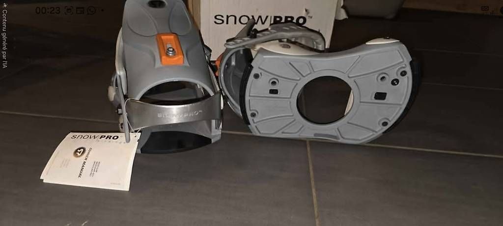 Attacchi: Fixations Snowboard SnowPro Modular Neuves  – Nuovo e nell'imballaggio originale da Sion venduto da Keno444 1