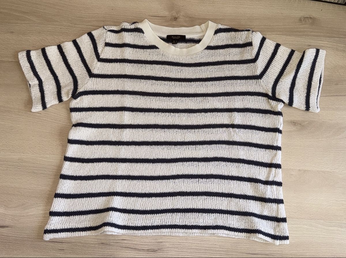 Massimo Dutti T-shirts: STRIPED KNIT TOP MASSIMO DUTTI S – D'occasion à Puplinge par yav_9r9f
