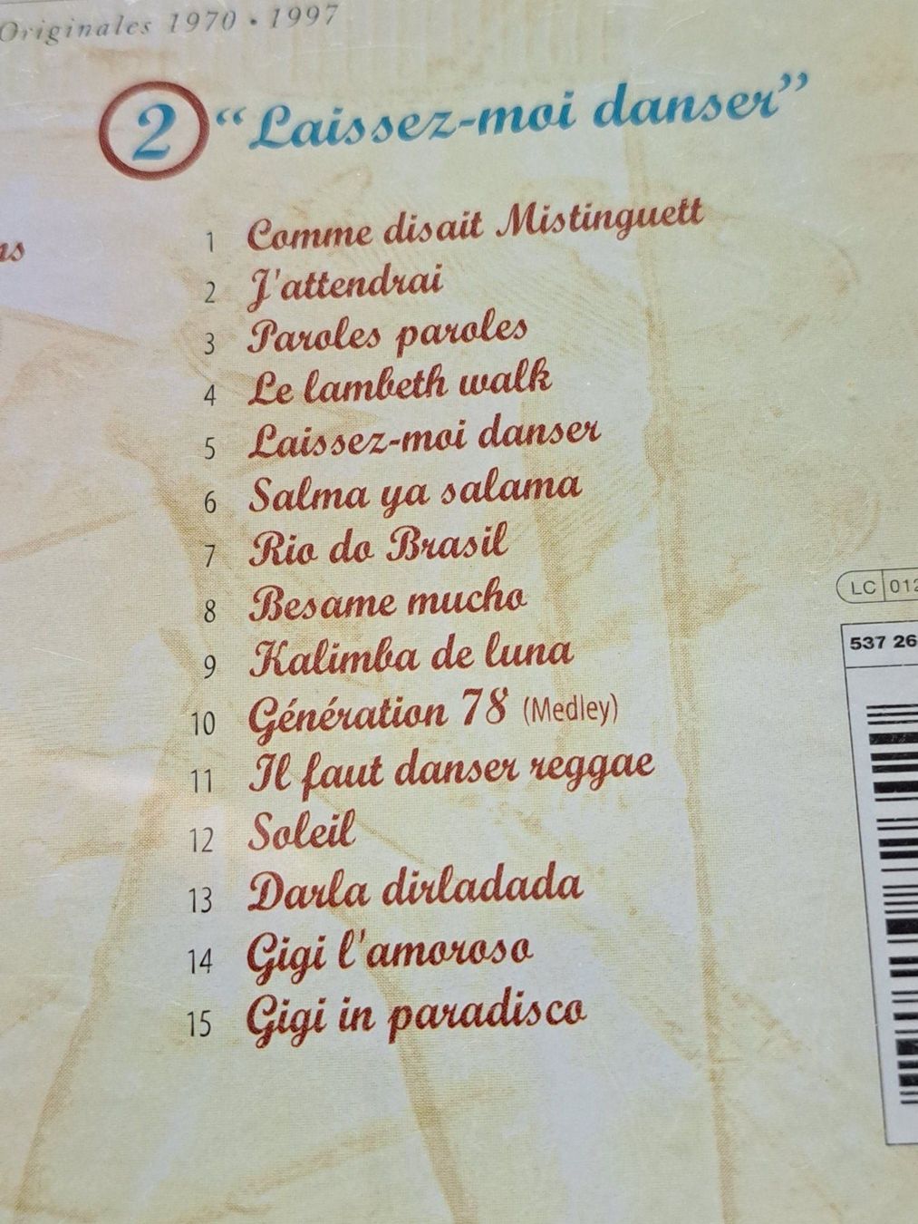 CD: Cd Dalida - Les années Orlando 1970 -1997 – Usato da Pully venduto da bro_n52j 4