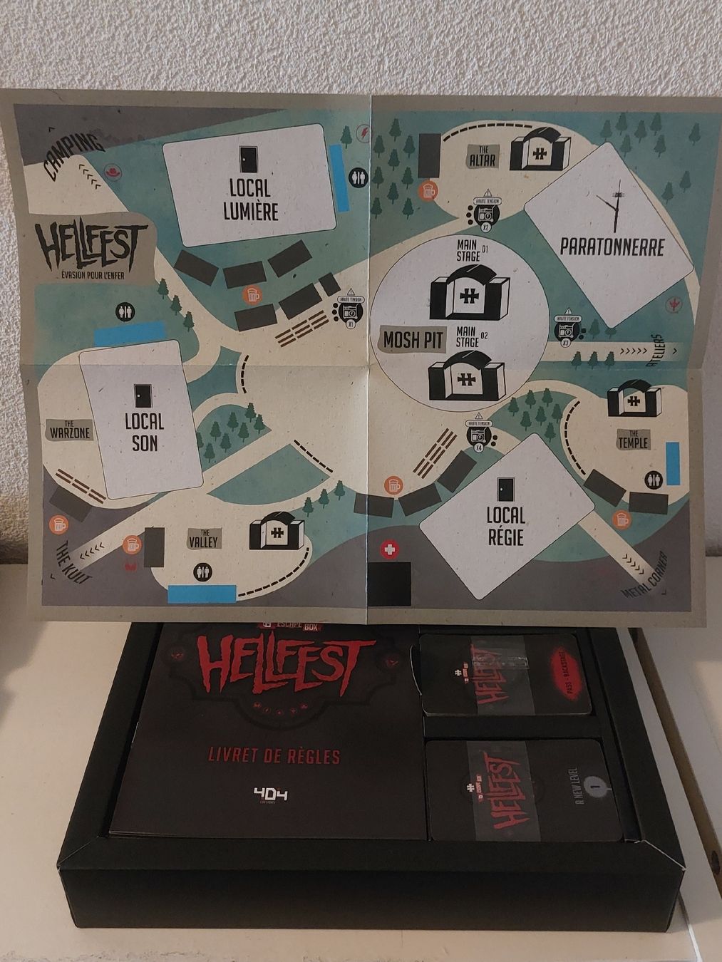 Jeux: Hellfest Escape Box – Neuf avec emballage d'origine à Saxon par Squal_ 3