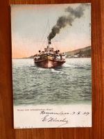 Postkarte Gruss aus dem schwäb. Meer Litho1907  (P617)