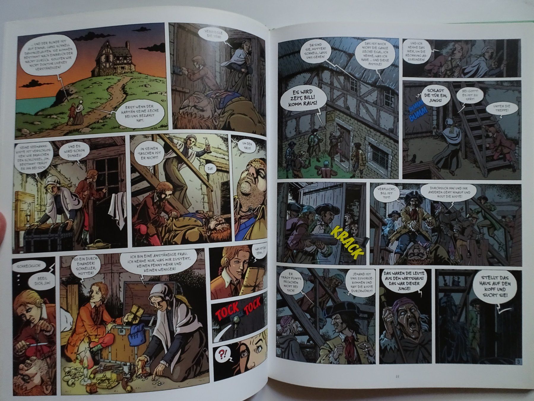 Fumetti: Brock Haus Literaturcomics Die Schatzinsel Comic – Usato da Schönenwerd venduto da schnitzunddrunter 5