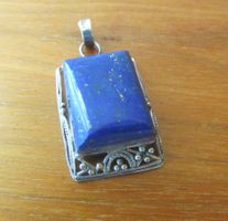 Lapis Lazuli Anhänger, Silber 925. Edler Schmuck für Sie!