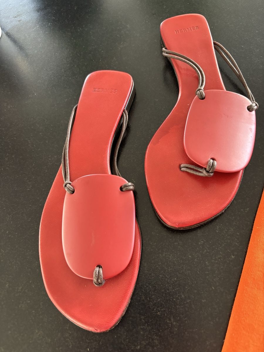 Hermès Scarpe da donna: Hermés Leder Sandalen – Usato da Buchrain venduto da Mr.Kim