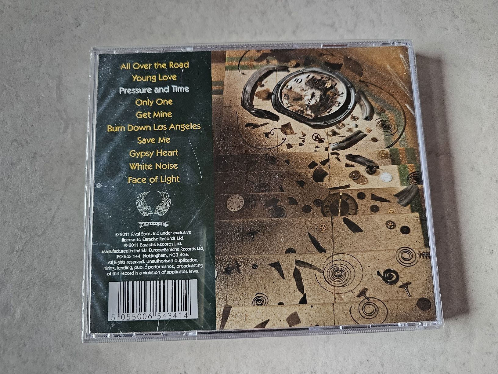 CD: Rival Sons  -  Pressure & Time  /  Fabrikneu – Nuovo e nell'imballaggio originale da Schneisingen venduto da backstore24 1