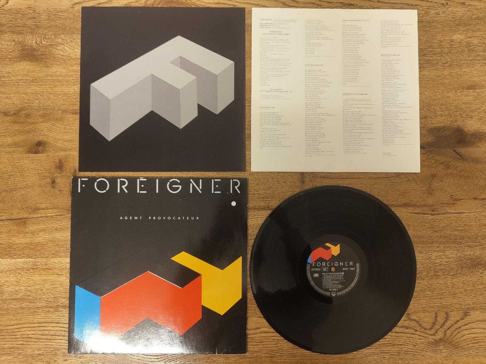 Dischi in vinile: Foreigner - Agent Provocateur - Vinyl – Usato da Basel venduto da mariablanka