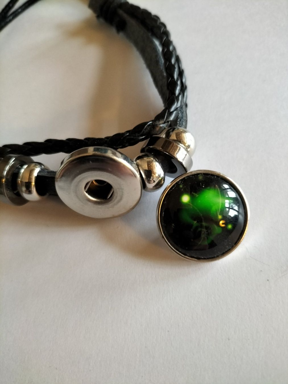 Bracciali & Braccialetti: Sternzeichen / Armband / schwarz /grün / Widder – Nuovo (secondo la descrizione) da Binz venduto da HaK_79 2