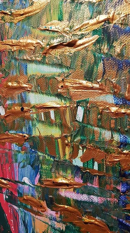 Dipinti: Farbe trifft Gold – Usato da Grenchen venduto da ott_bvn8 1
