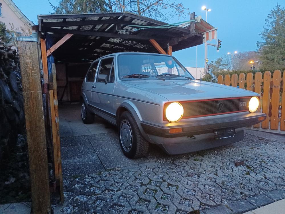 Vw golf 1 gti frische ab service und neue mfk mit Vetera