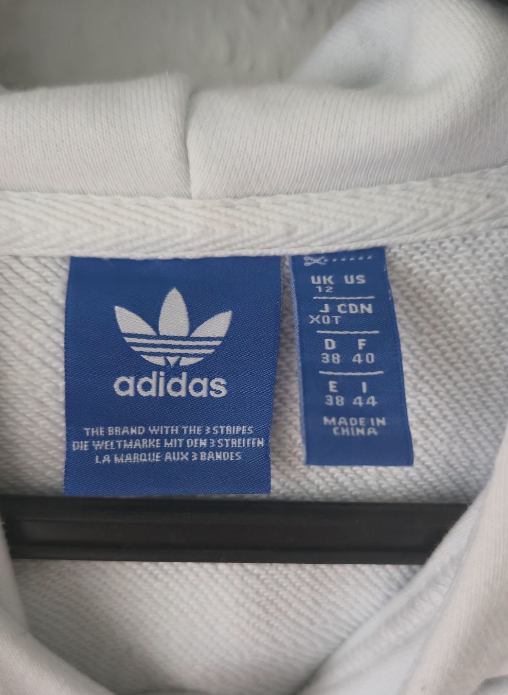 Adidas Maglioni & Felpe: Adidas, hoodie blanc, taille 40 – Usato da Genève venduto da MariaS2 3
