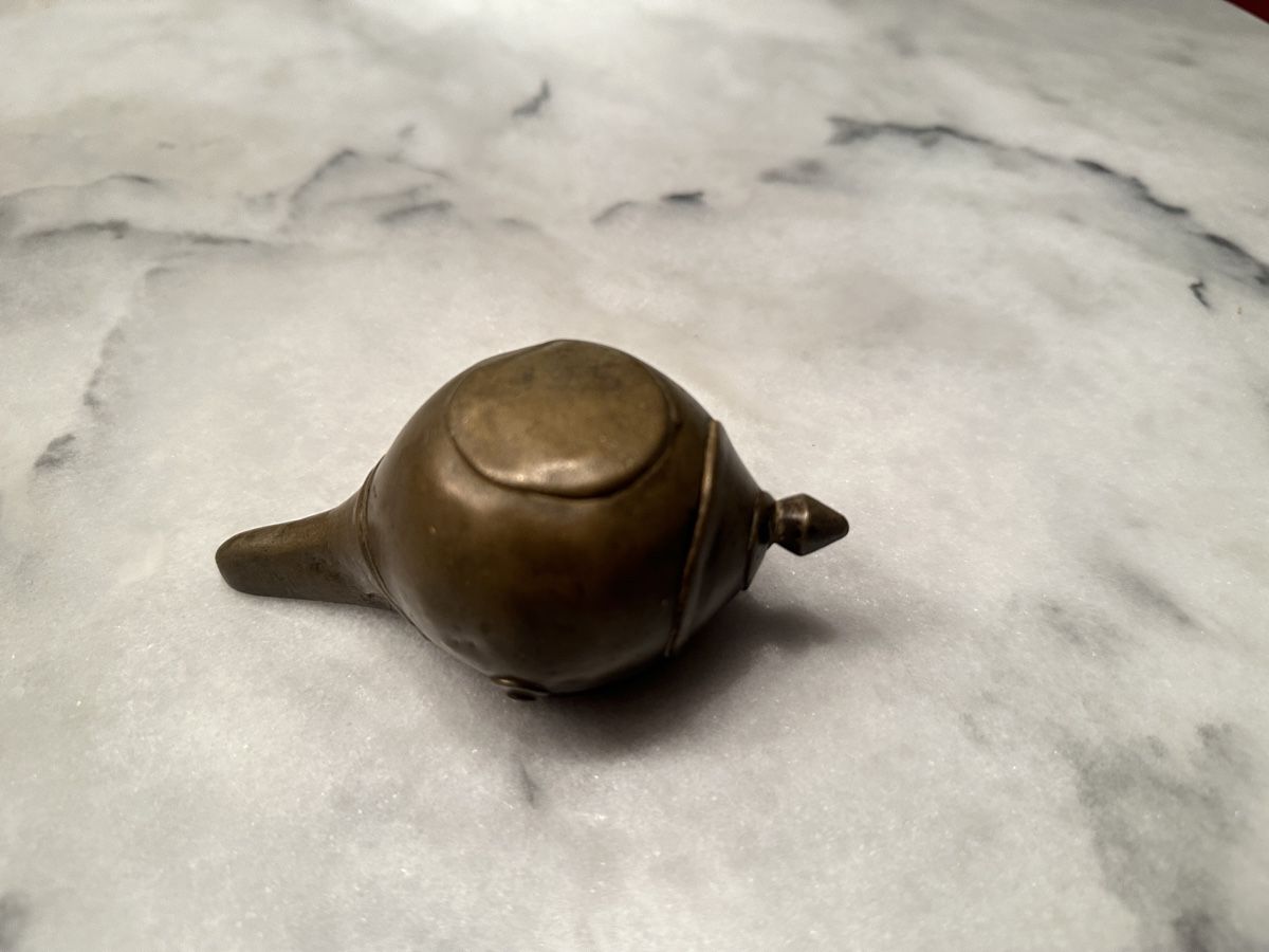 Lampade: Antike Bronze Öllampe – Usato da Aarburg venduto da Schatzaffe 5