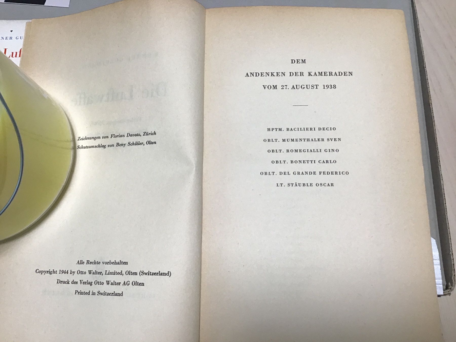Libri: Die Luftwaffe - Werner Guldimann Buch,Top Zustand! – Usato da Männedorf venduto da Spezial-Modelle 1