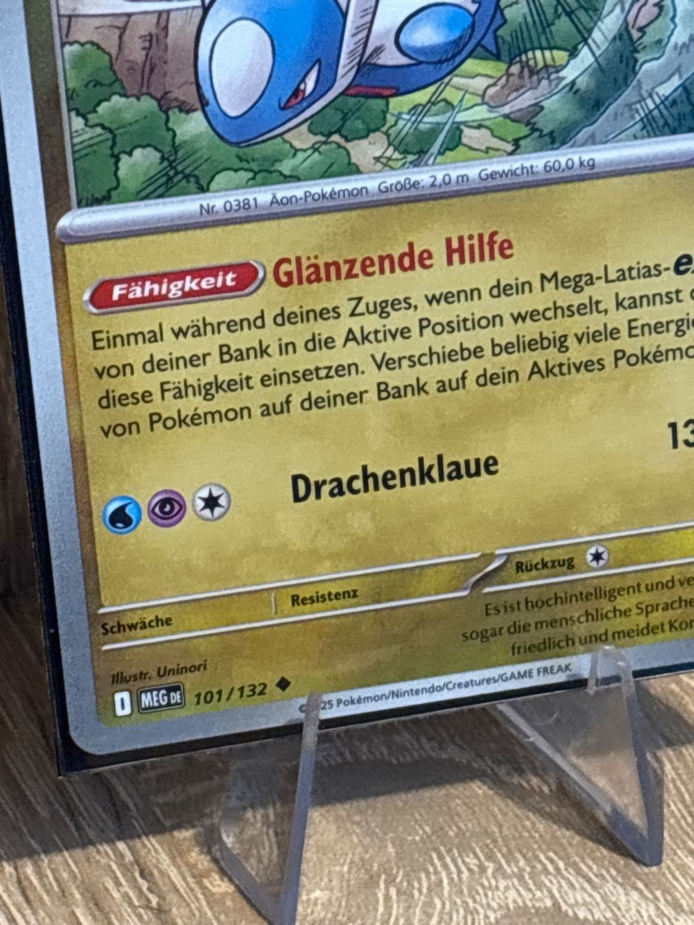 Pokémon Carte collezionabili: Latios NM – Nuovo (secondo la descrizione) da Frutigen venduto da swissTCGworld 2