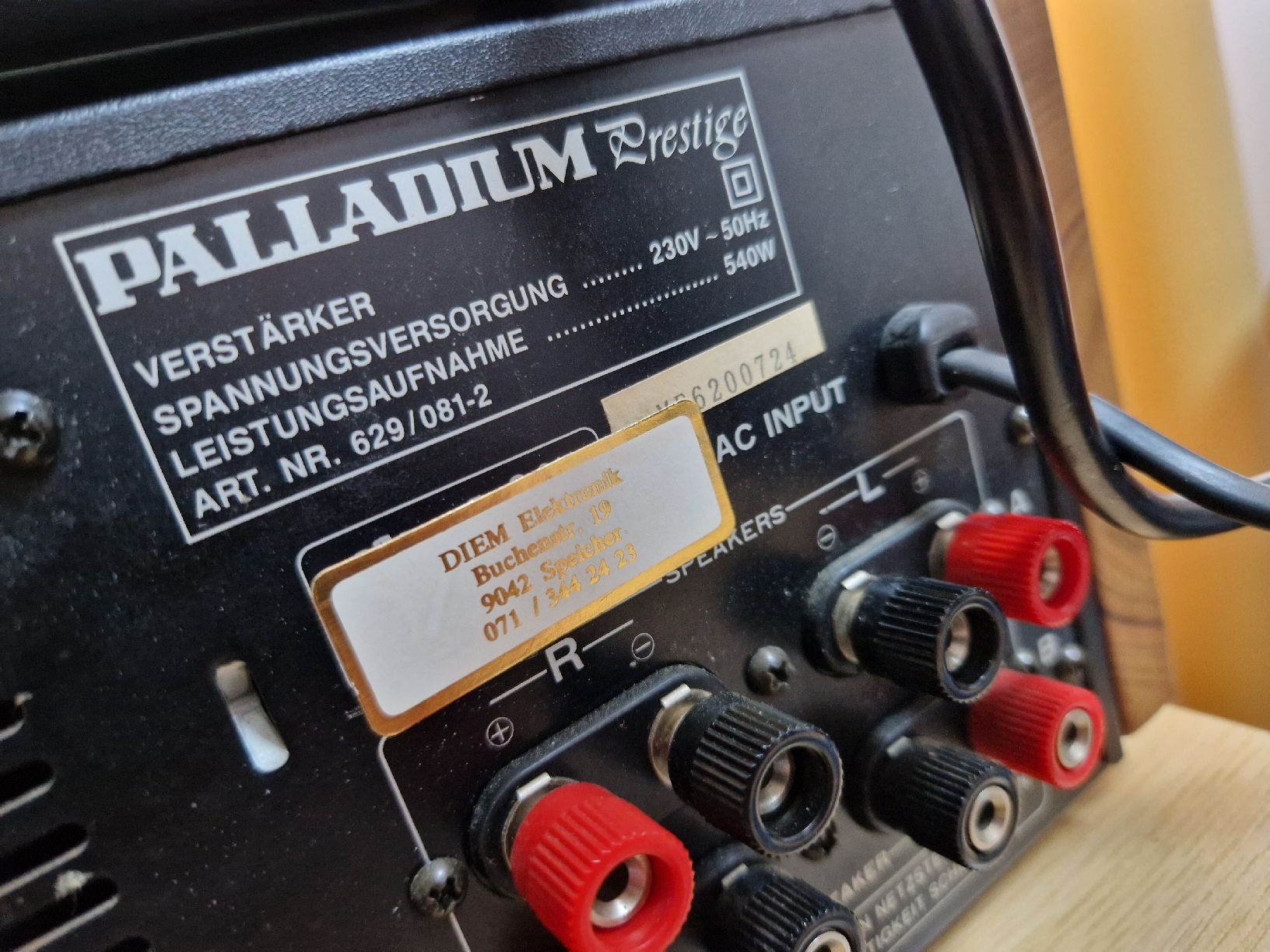 Amplificatori: Palladium Okano Prestige 7000 – Usato da Arbon venduto da Mayak_Sound 9