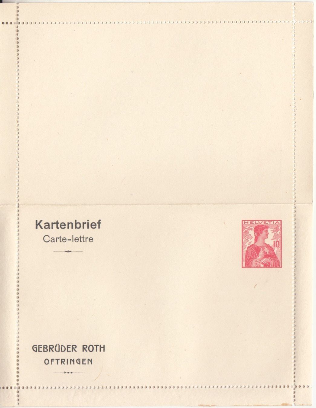 Alle Briefmarken: SGK PKB 005 Roth Oftringen – Gebraucht aus Bürglen TG von StampGraf 1