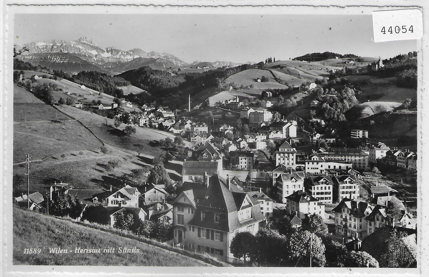 Cartoline postali: Wilen-Herisau mit Säntis – Usato da Ettingen venduto da Kartenplanet