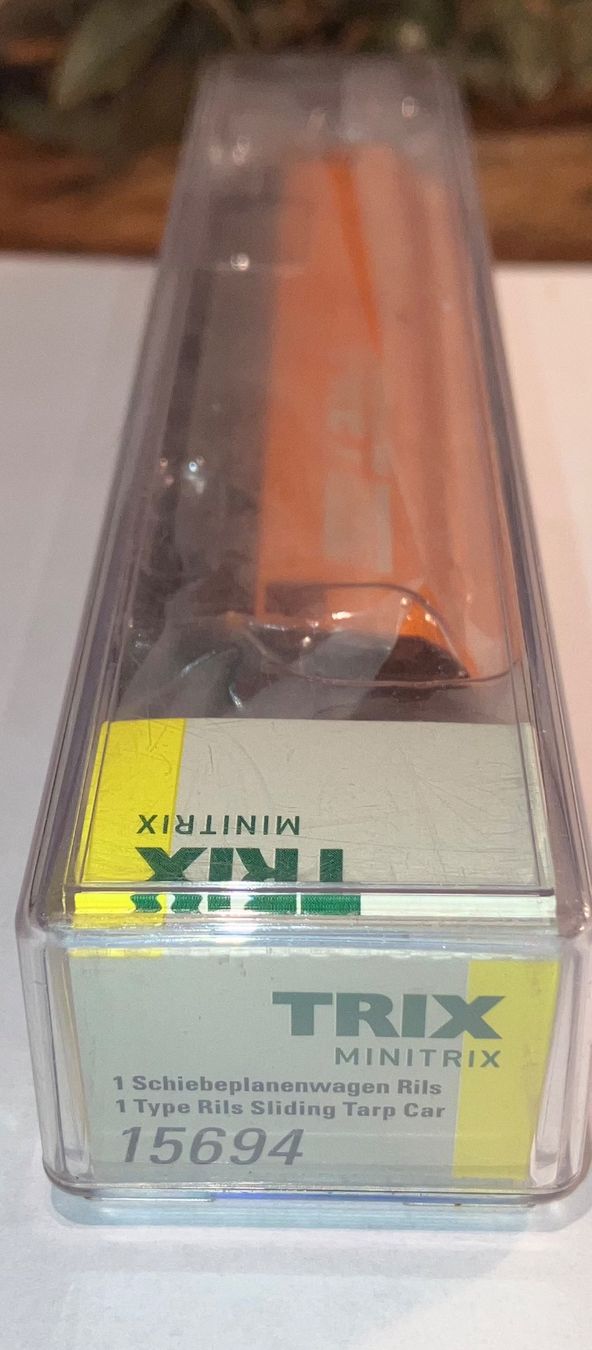 Trix Modellini di ferrovie: SNCF schiebeplanenwagen Rils Fret Orange – Nuovo e nell'imballaggio originale da Dompierre VD venduto da immorentes 4