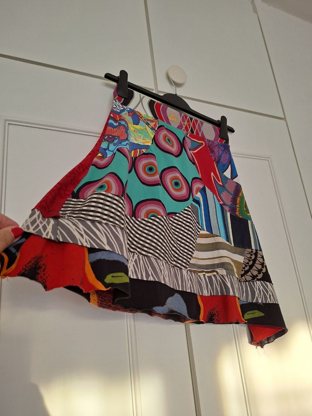Desigual Jupes: Jupe Desigual patchwork asymétrique taille S – D'occasion à Lutry par Sim_Sta 3