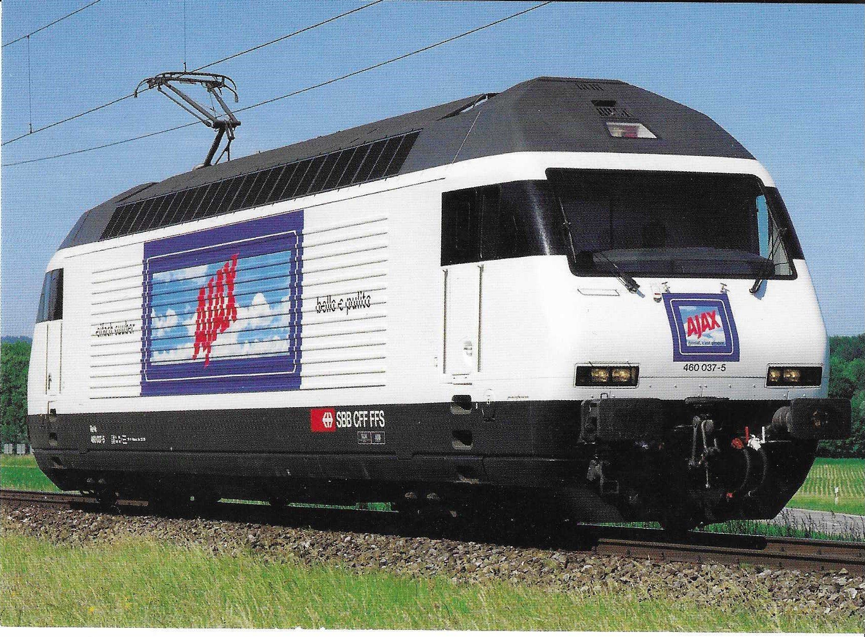 Cartoline postali: Re 460 037-5 "Ajax" – Nuovo (secondo la descrizione) da Rothrist venduto da Stranglehold