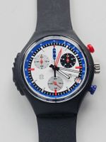 235 Swatch Blue Ring SOB405 Quartz Sammlerstück