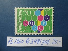 FL 1960 Nr. 348I gestempelt