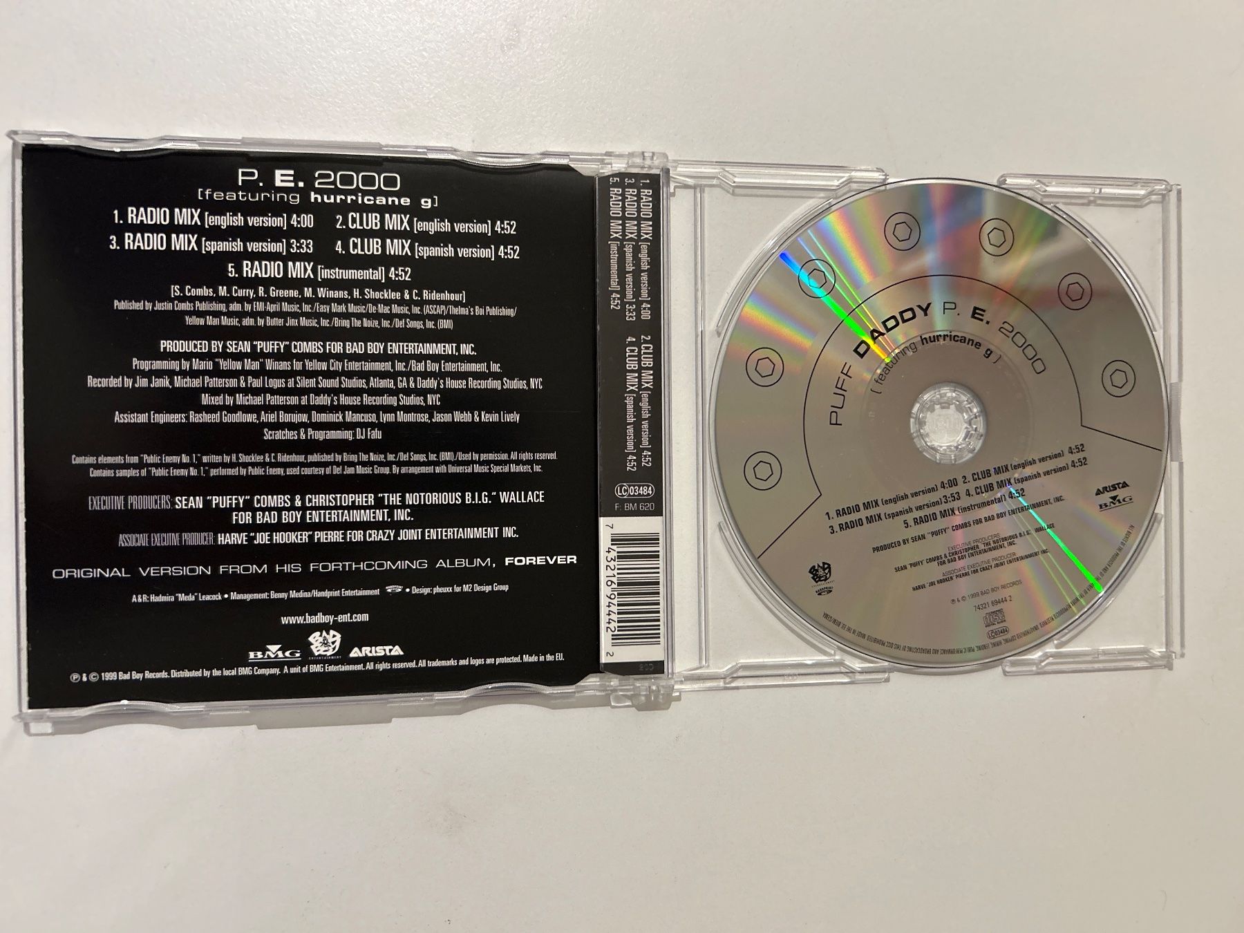 CDs: CD- Puff Daddy P.E. 2000 (Single) – D'occasion à Guntershausen par Gloominati 1