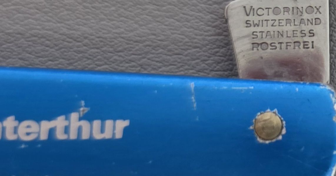 Victorinox Coltelli tascabile: Victorinox Sackmesser Deluxe Massen – Usato da Niederuzwil venduto da 262305 4