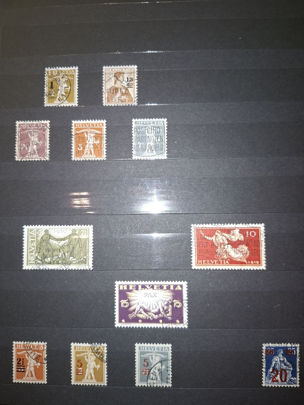 Tutti i francobolli: Werbemarken ab ca 1900 */** gestempelt  – Usato da Balgach venduto da SIMEON27 6