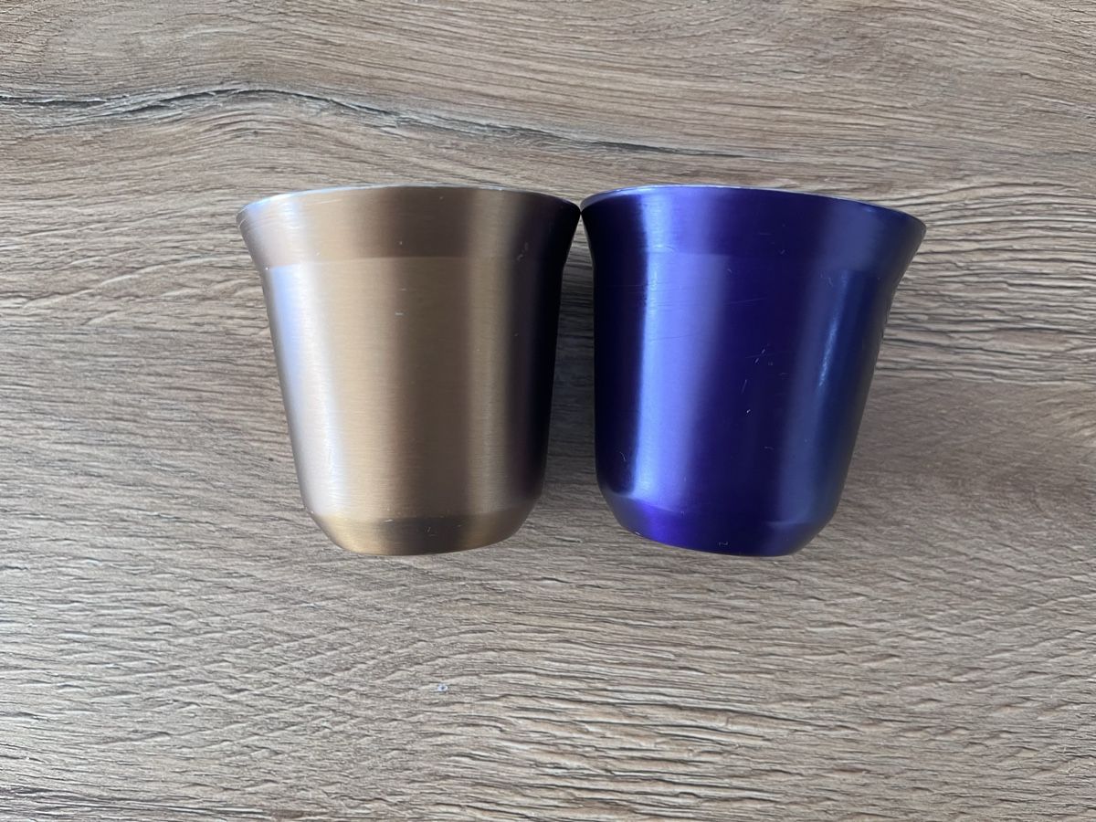 Nespresso Tasses: 2 tasses Pixie Nespresso – D'occasion à Siviriez par fefe345 2