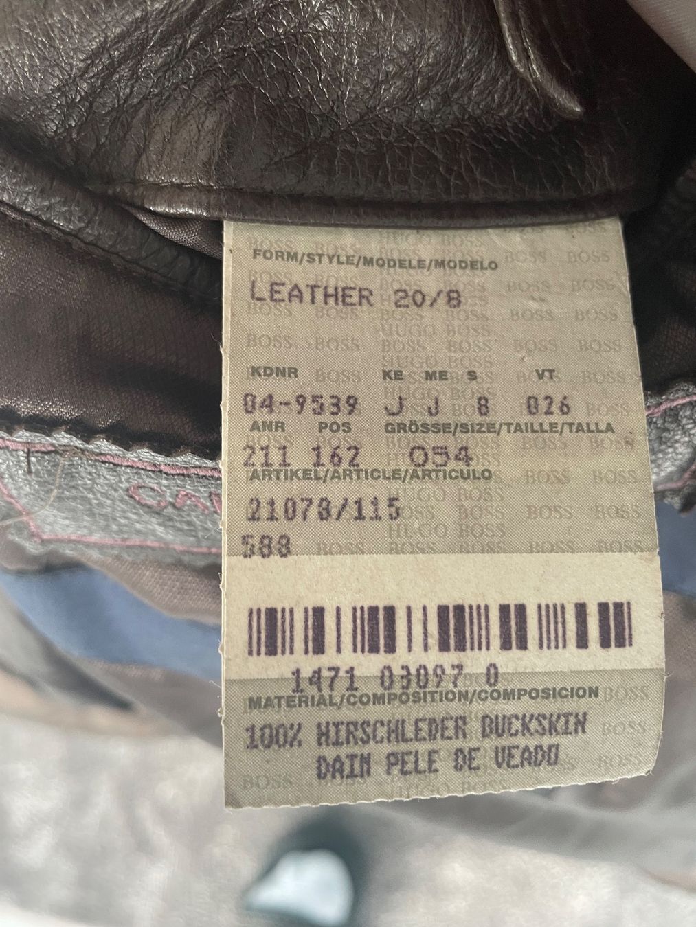 Hugo Boss Cappotti: Hugo Boss Ledermantel – Usato da Dielsdorf venduto da Anthony111 7