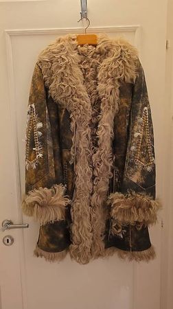 Manteau en mouton vintage