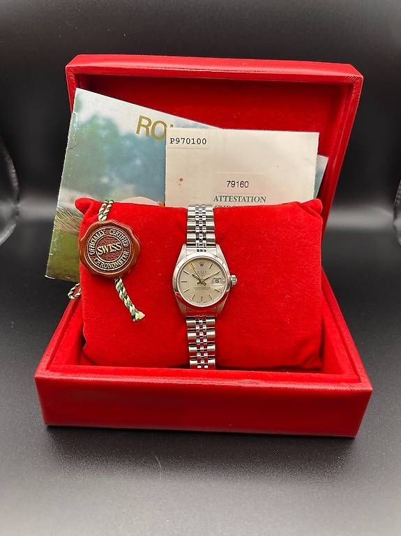Rolex Orologi: Rolex Lady-Datejust 26 silver 71960 Full  set – Usato da Lugano venduto da luganotopwatches 4