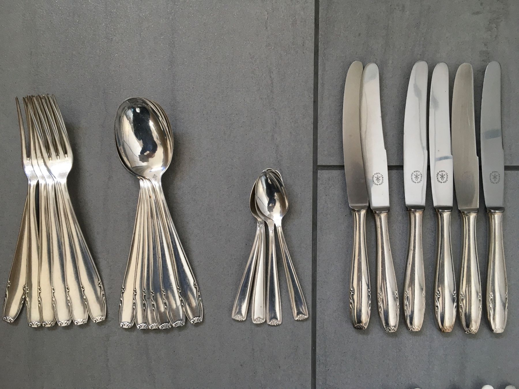 Solingen Bestecksets: Silberbesteck,  Solingen Rostfrei, Vintage Top! – Gebraucht aus Freienwil von Hubi030