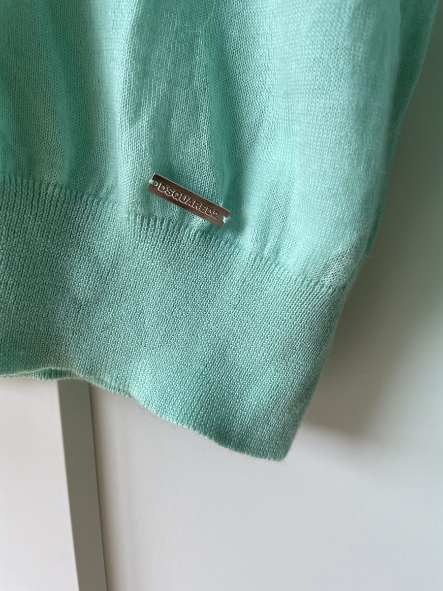 Dsquared2 Maglioni & Felpe: DSQUARED2 KASCHMIR-PULLOVER M MINTGRÜN – Usato da Luzern venduto da poe_5fml 2