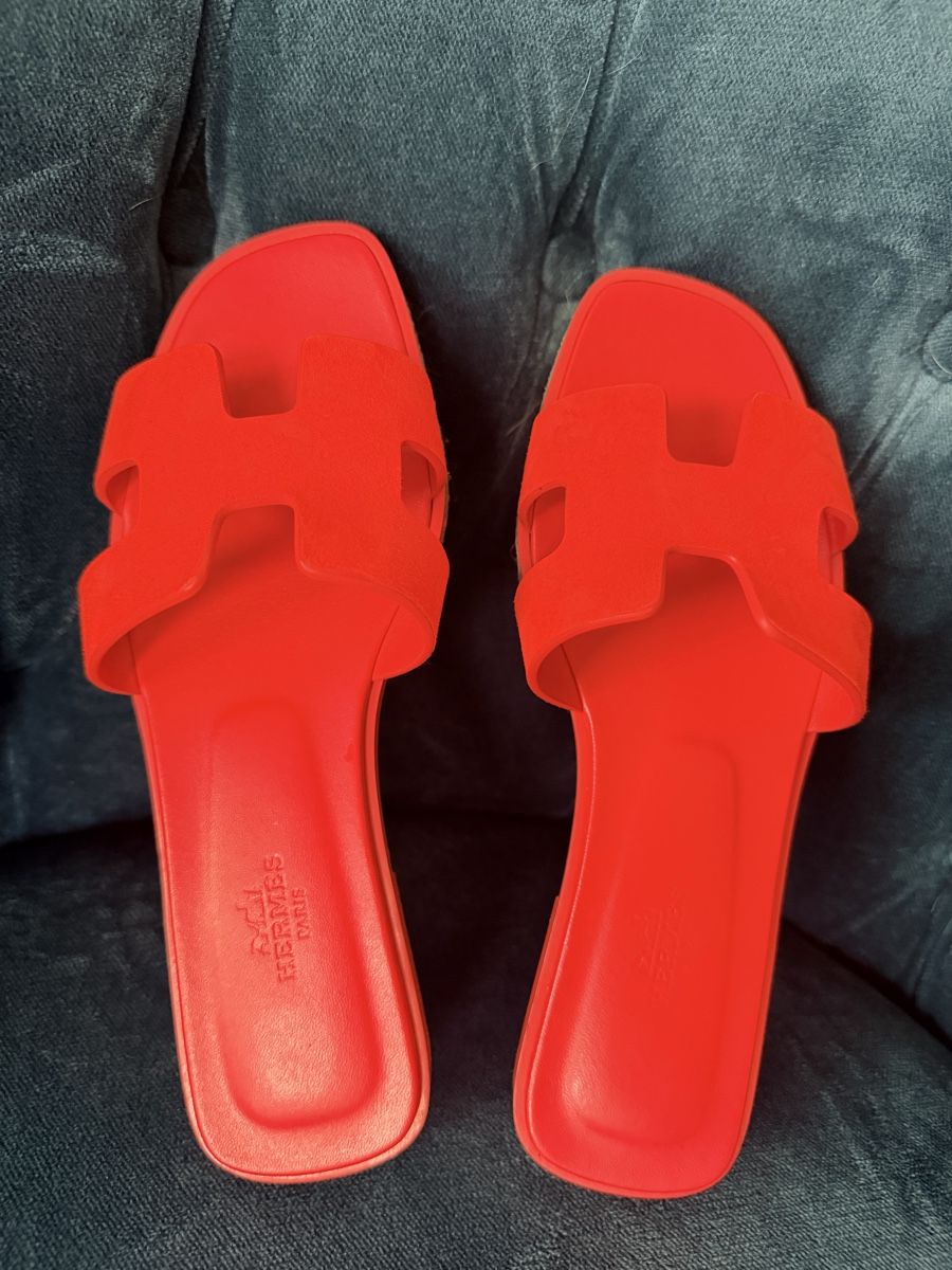 Hermès Damenschuhe: Sandali Hermes Oran Rosso corallo – Neu (gemäss Beschreibung) aus Lugano von fer_ckb9 4
