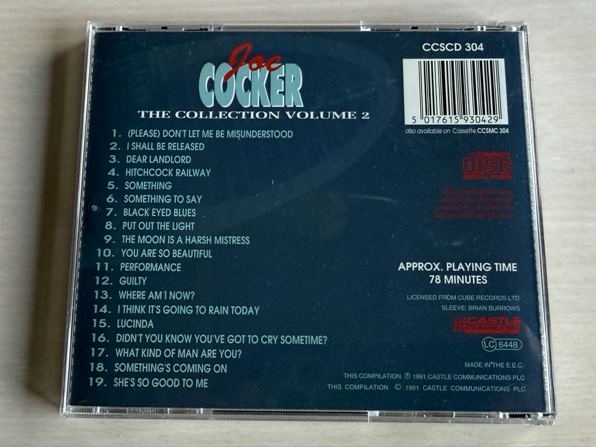 CDs: Joe Cocker The Collection Volume 2 CD  – Gebraucht aus Oberried Brienz von Chyara 1