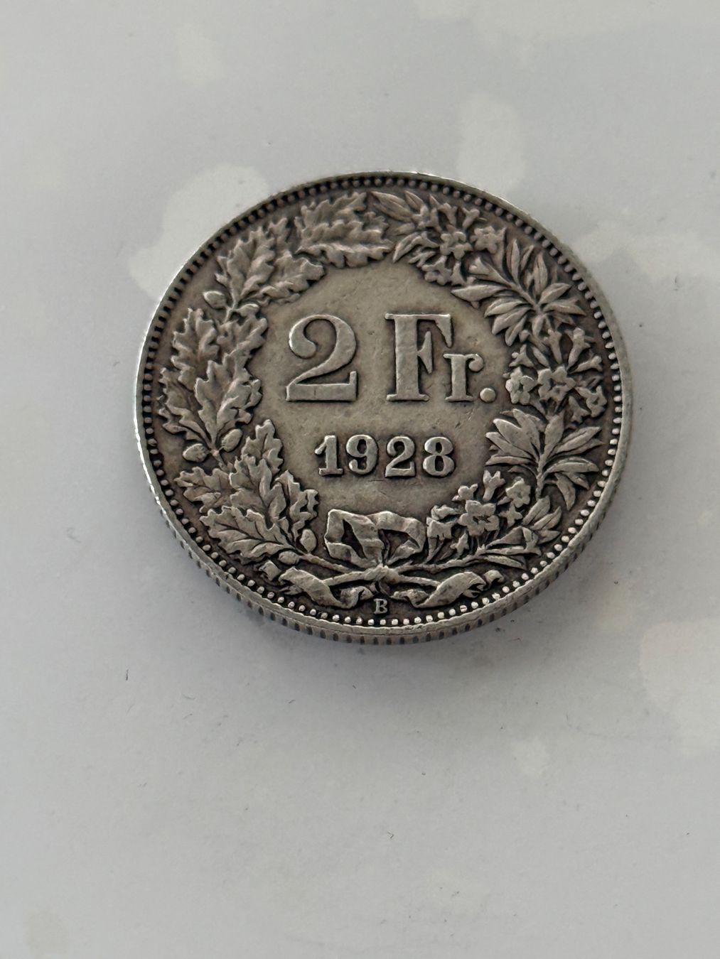 Alle Münzen: 2 Franken 1928  Rar – Gebraucht aus Wallisellen von SWISS_SILVER1 1
