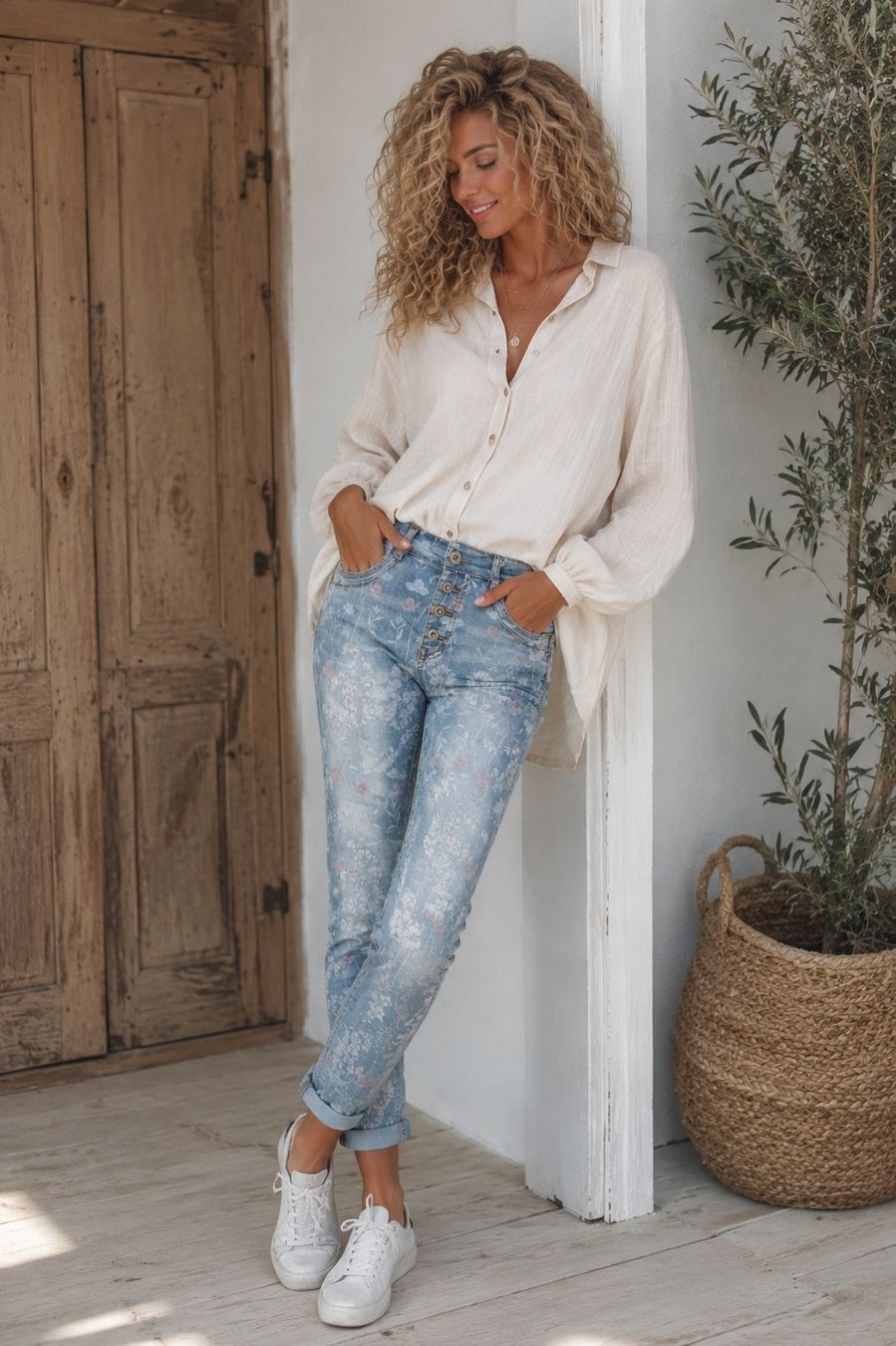 Jeans: Neue sehr lässige Jeans eher Gr.M – Nuovo e nell'imballaggio originale da Oberwil-Lieli venduto da Svetlana28 1