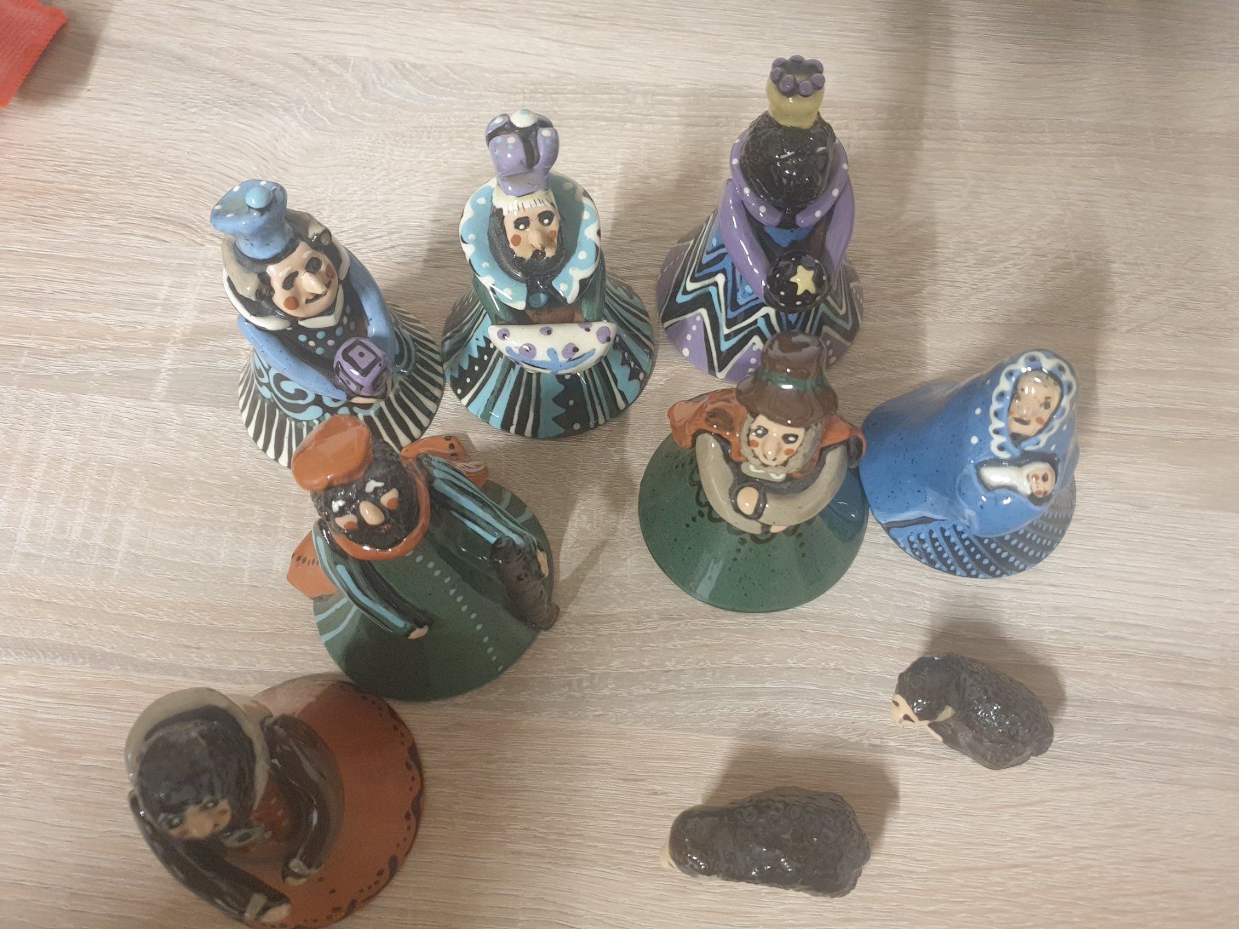 Statuette: Krippenfiguren aus Keramik – Nuovo (secondo la descrizione) da Aeschi b. Spiez venduto da bestraub