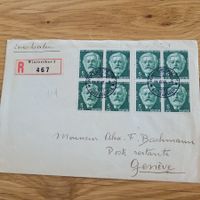 Brief Pro Juventute Winterthur 1948 Genève