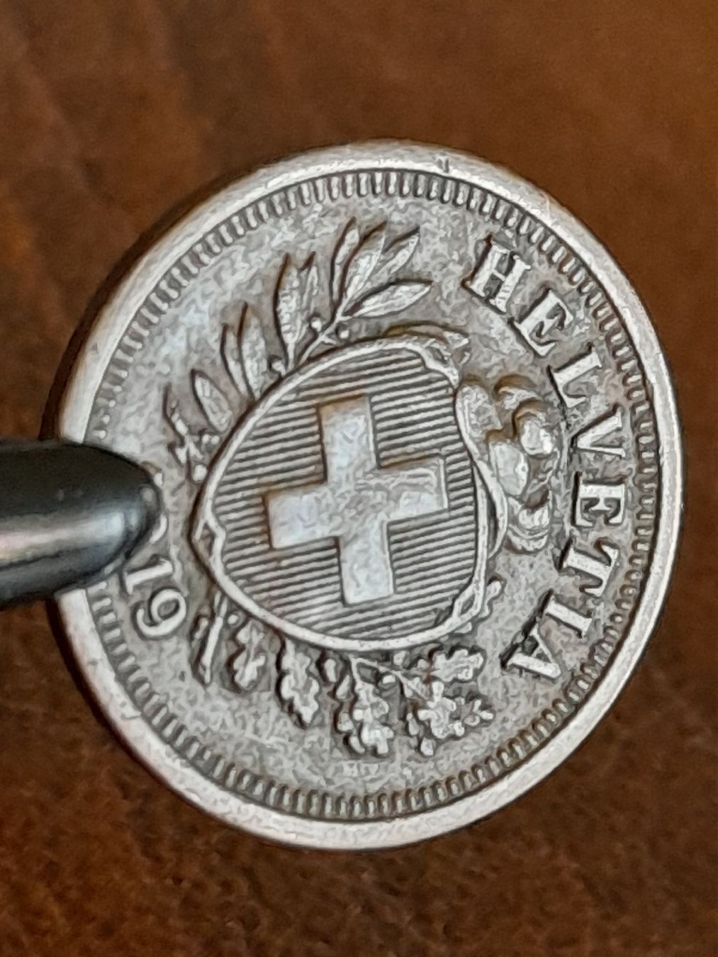 Alle Münzen: 1 Rappen 1919 Schweiz – Gebraucht aus Basel von Basel_20 1